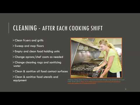 Keeping the Restaurant Clean video