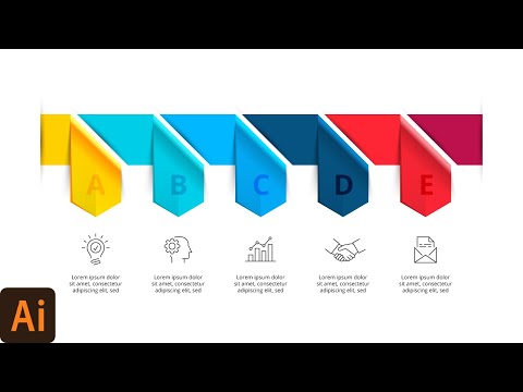 How to Create Arrows infographic in Illustrator