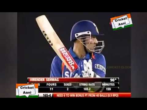 Copyright free Cricket match today | sehwag batting