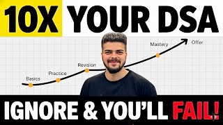 FASTEST Way To 10X Your DSA | I Cracked AMAZON, MICROSOFT, SALESFORCE using these TRICKS🔥