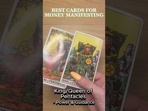 Best tarot cards to work with if you’re trying to manifest money!! 💸