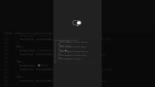 Toggle Button Design😍#programming #coding #css #htmlcss #shorts #trending #html #animation #design