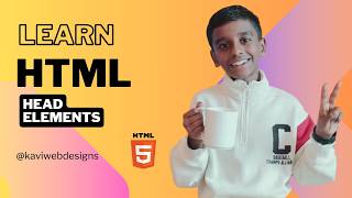 HTML master class part 18 HTMLHeadElement #webdevelopment #coding #kaviwebdesigns #meta #htmlcss
