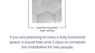 If you are looking for an additional space build it using the BOSS Tiny House Shell Plus kit
