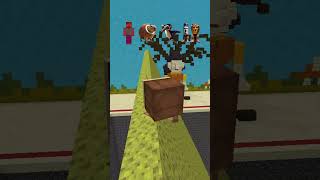 Can Your Favorite Brainrot Complete This Squid Game Obstacle Course? 💀 #minecraft #brainrot