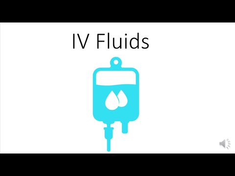 IV Fluids : which to use when