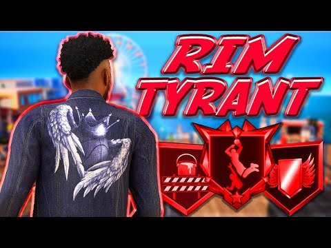 This 6'10 Ultra RARE "Rim Tyrant" Build Is INSANE... (Glitchy Cap Breakers)