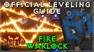 Best New Ladder Start Build! | Fire Warlock Leveling Guide on Maxroll Diablo 2 Resurrected