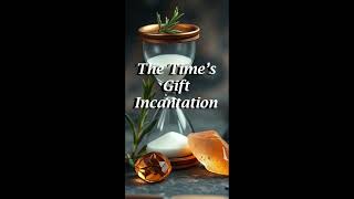 The Time’s Gift Incantation 🕰️🌿🪶#SpiritualGrowth #EnergyFlow #CandleRituals #IntuitionActivation