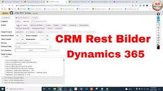 how to use CRM Rest Builder for Javascript code d365 #2 |@DotNETLittleBoy