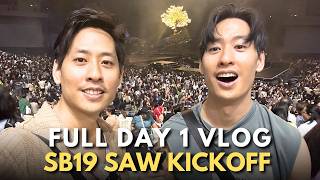 SB19 SAW KICKOFF CONCERT VLOG - Day 1