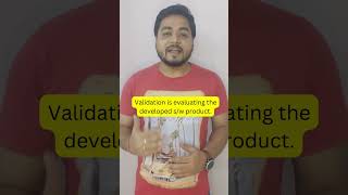 Testing Interview Question.6 - What is the difference between Verification and Validation?