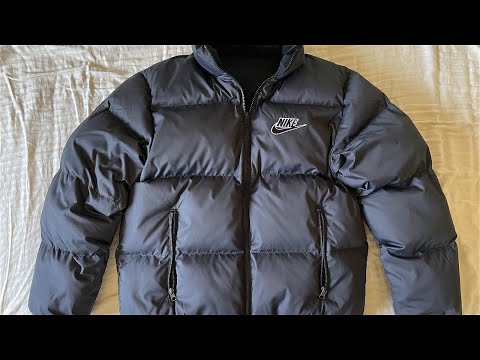 Supreme x Nike Reversible Puffy Jacket Black