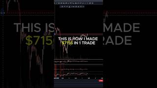 This how I made $7156 in a single trade #daytradingcrypto #daytrading #trading #cryptocurrency