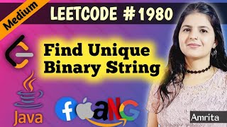 Find Unique Binary String | Leetcode 1980