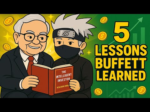 5 RULES WARREN BUFFETT 💡 LEARNED FROM THE INTELLIGENT INVESTOR