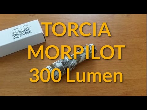 Morpilot Torcia Elettrica 5 modi id funzionamento - 300 Lumen - Recensione