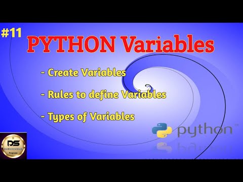 What is python variables and How to create, define ,types of variables| #CreativeDataScience/ML&AI