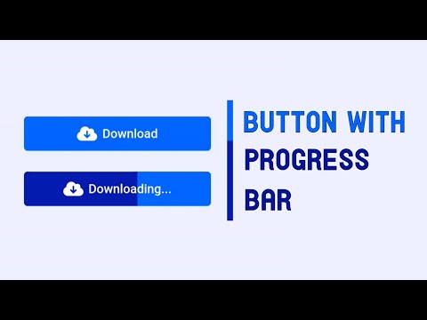 How To Make Button with Progress Bar in JavaScript || JS Project For Beginners - Alins Tutorial