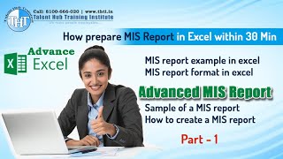How to prepare MIS report in excel -MIS Report part 1 - Hindi #MISreport #Simplemis #Excelmis