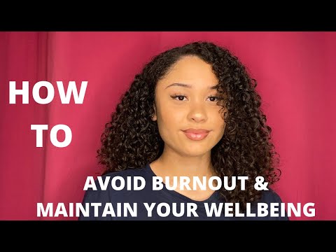 HOW TO AVOID BURNOUT AND MAINTAIN YOUR WELLBEING AS A STUDENT NURSE (AD) | ALEXANDRIA GRACE