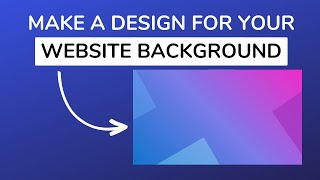 How To Make A Background Image Design Using HTML And CSS Only | Make A Background Design For Website