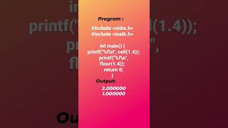 math functions in c Language Easy explaination #clanguagecoding