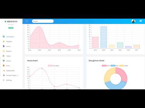 Star Admin- Free Bootstrap Admin Templates
