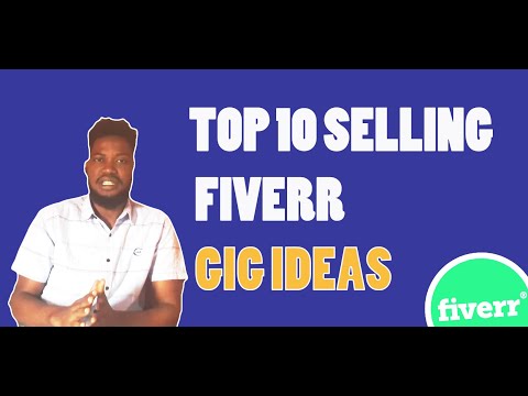 top 10 best selling gigs on fiverr