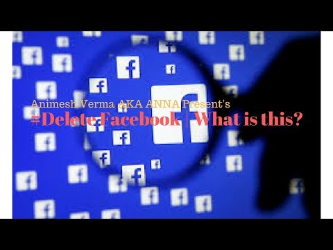 #Delete Facebook || What is this??? || By Techno India Animesh