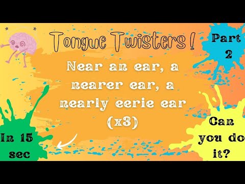 Verbal Gymnastics 5 Tongue Tangling Twisters to Test You (Part2)