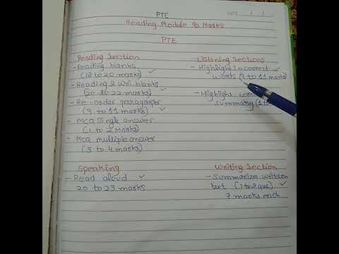 Important question boost score in reading module ||PTE|| 9 BAND