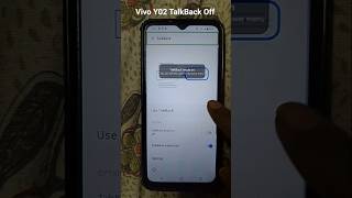 Vivo Y02/Y20 TalkBack Off | How to turn off TalkBack in Vivo Mobile |