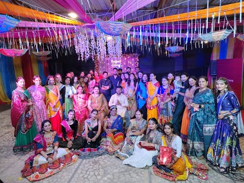 Garba Celebration at White Force Group 💃✨. 2k25 🕺🏻💃🏻