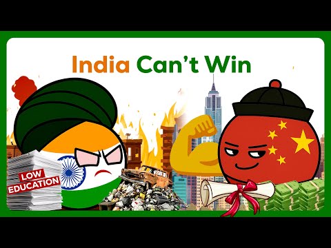 Why India Will Never Beat China