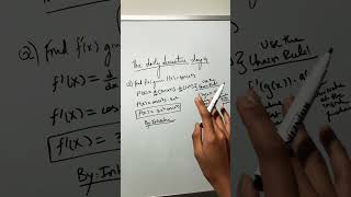 Chain Rule with a Trig Function: How does that work? #calculus #shortsfeed #shorts #mathematics