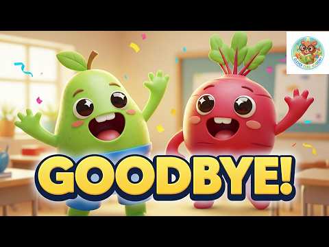 Goodbye Song for Kids 👋 | Bye Bye Song & See You Later Song