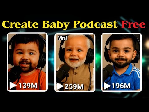 How to Create a Baby Podcast Using AI (Totally FREE!)