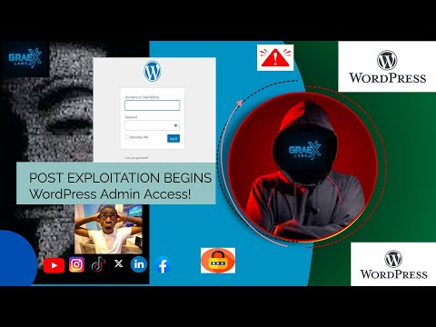 Day 9 - WordPress Post Exploitation |30 Days of Hacking with Grae-X Labs
