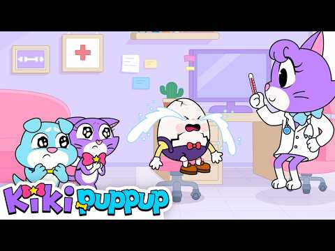 @Kikipuppup Humpty Dumpty visits the Doctor | +Compilation | Mother Goose | Nursery Rhymes