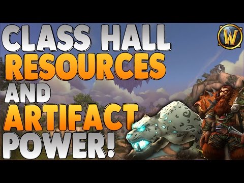 World of Warcraft: FAST Artifact Power & Order Hall Resources | How-to Get Easy Class Hall Supplies!