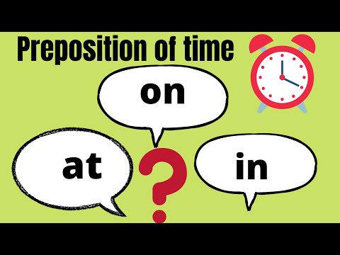 Correct usage of at, on & in | Preposition of Time | CoachhSheetal