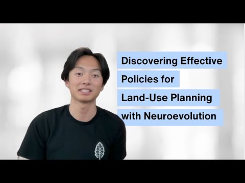 Discovering Effective Policies for Land Use Planning With Neuroevolution