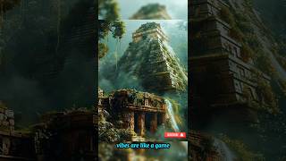 Cinematic Jungle Temple Key Art | Nature Explorer #explorationshorts #piramide #abandonedplaces