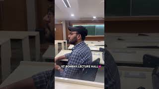 IIT Bombay Lecture Hall 💓 #viral #iitiansvlogs #iitbombay #jeebatch #jeeproblems #iitjam #iitjee