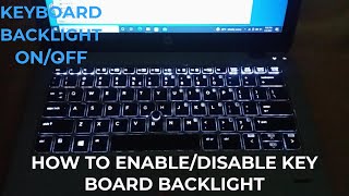 how to enable keyboard light on laptop | Laptop keyboard ki light kaise on kare | keyboard backlight