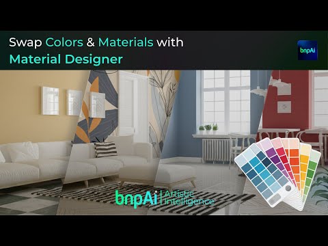AI Interior & Exterior Material Swap Tool | BNP-AI by bricksnpixels.ai