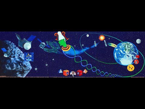 OSIRIS-REx Mural Painting Time-lapse