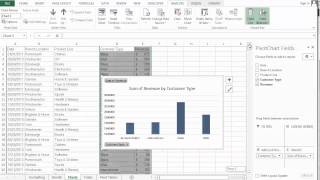 Excel 2013 Quick Analysis Tool - Charts, Pivots, Filters, Totals & Sparklines