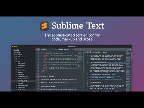 Sublime Text 3 setup installation plugins // Sublime Text 3 video tutorial